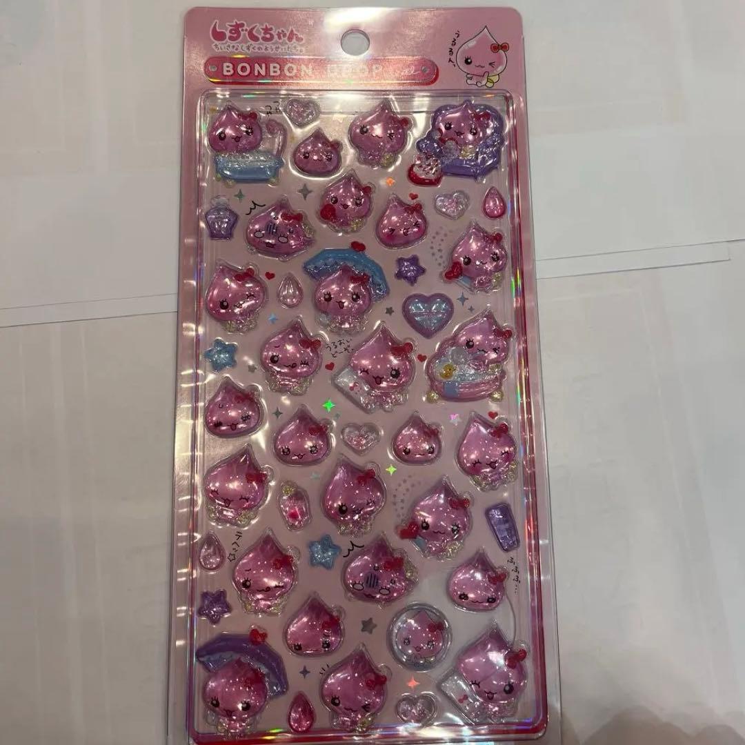 しずくちゃん　ボンボンドロップシール