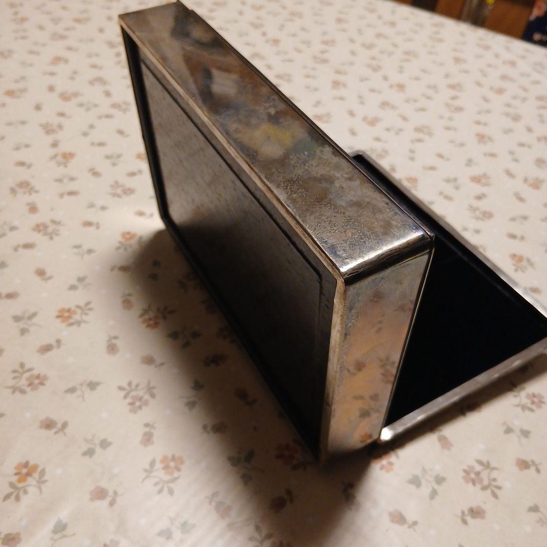 スターリングシルバー950モノグラム入り葉巻ケース