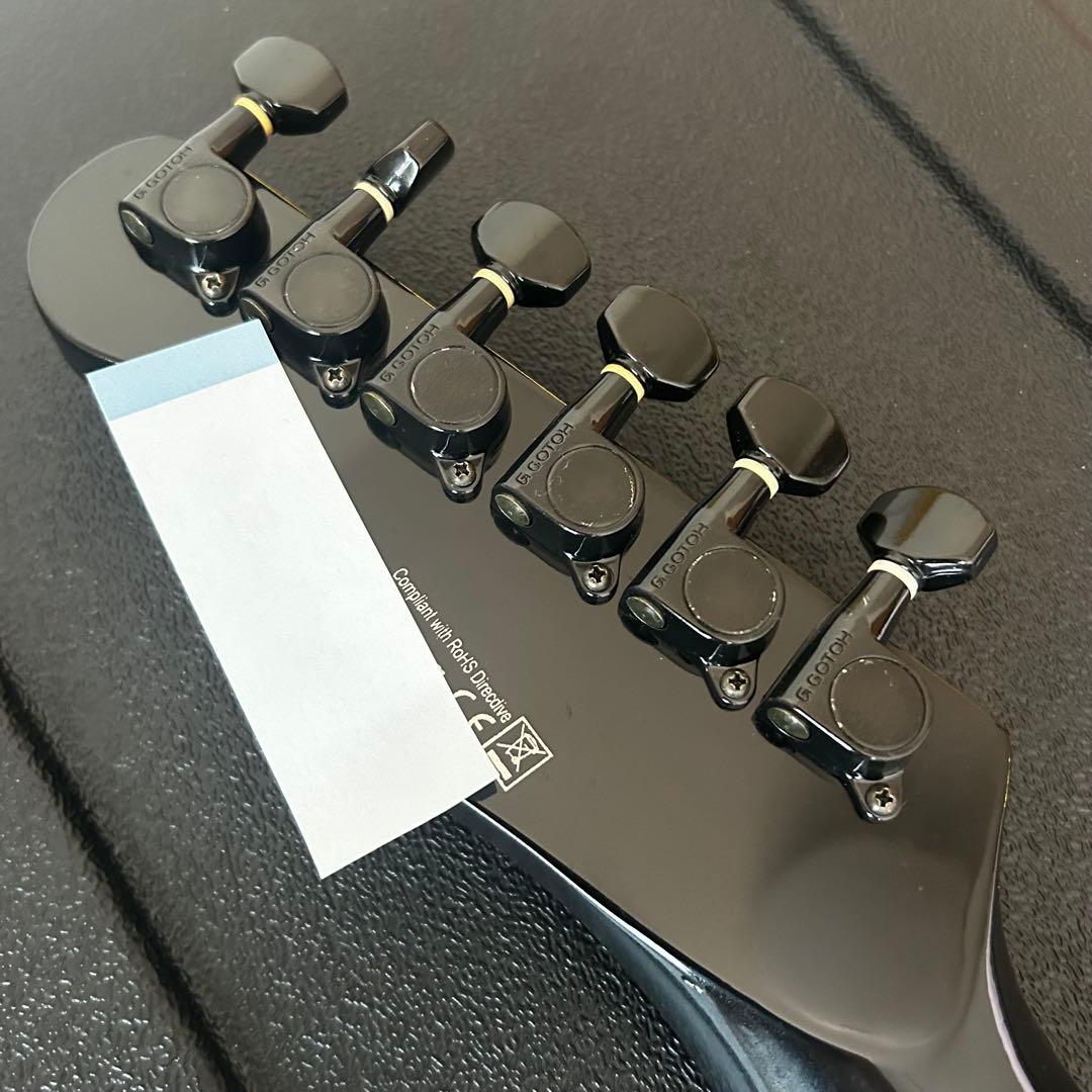 y*m様 ブラック＆ゴールド　超クールなテレキャスター　VH-1搭載　ハードケー