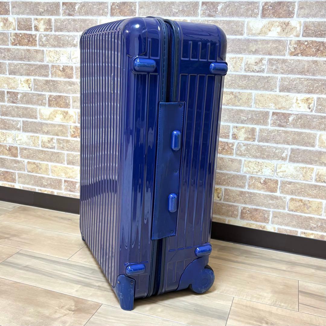 【美品】 リモワ サルサ キャリーケース スーツケース２輪 60L ネイビー