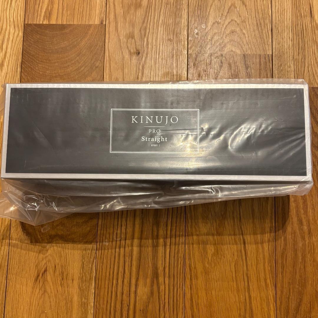 【新品】 絹女 KINUJO PRO　ストレート アイロン ブラック KP001