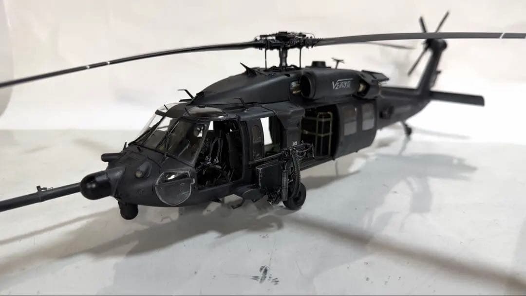 キティーホークモデル　1/35 MH-60Lブラックホーク完成品　改造模型