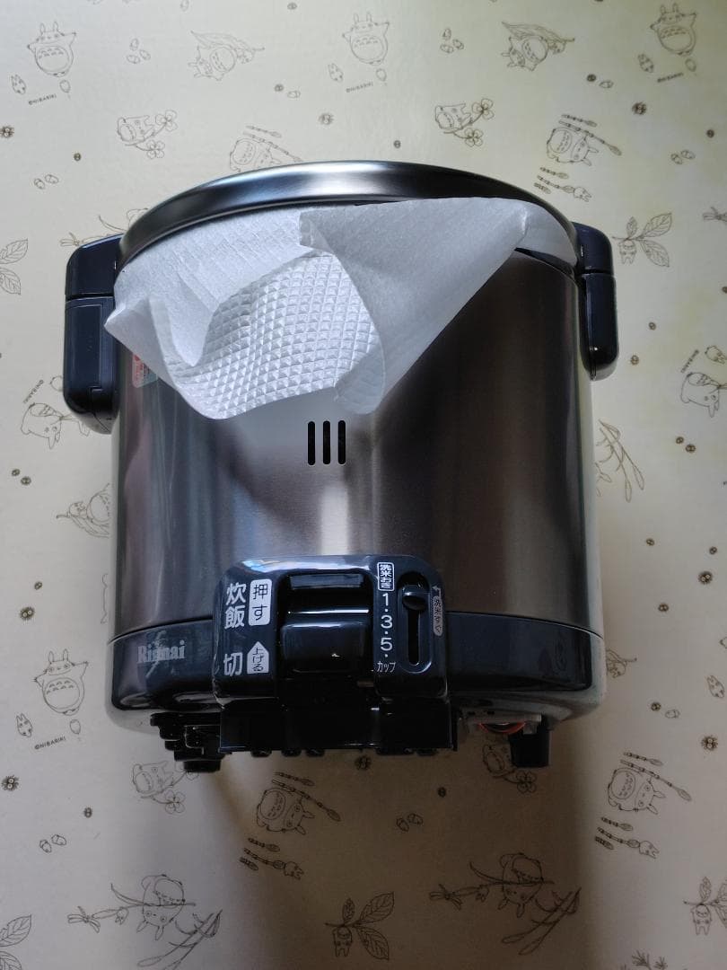 【未使用】リンナイ ガス炊飯器 RR-055GS-D 5.5合 都市ガス用