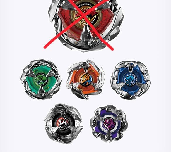 ベイブレードX ランダムブースター3 セミコンプリート ベイコード付