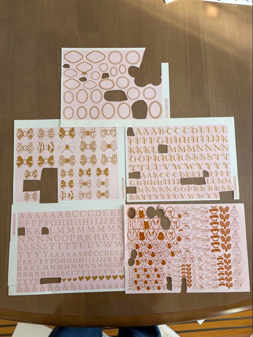 ポーセラーツ転写紙　 まとめ売りファイルセット