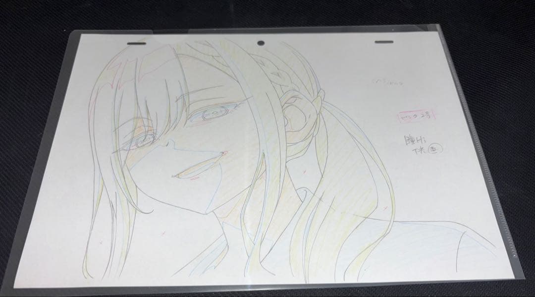 雪*様 非売品 1点物 アニメ ばっどがーる 生原画 涼風涼 ワルラジ　会場限定