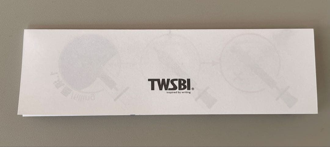 ［未使用］ツイスビー エコ 万年筆 コスモブルー B太字