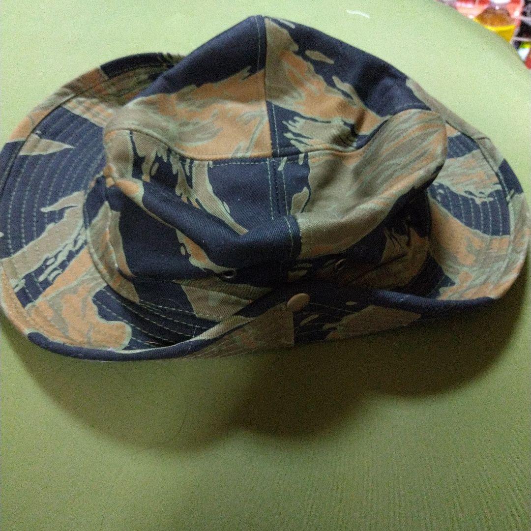 ベトナム戦争☆タイガーストライプ☆ カウボーイ ハット(XL)☆ラスト①