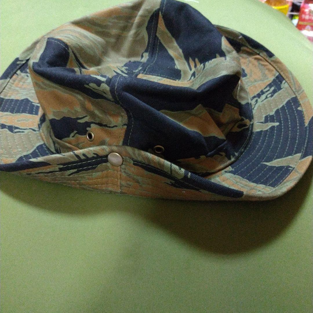 ベトナム戦争☆タイガーストライプ☆ カウボーイ ハット(XL)☆ラスト①
