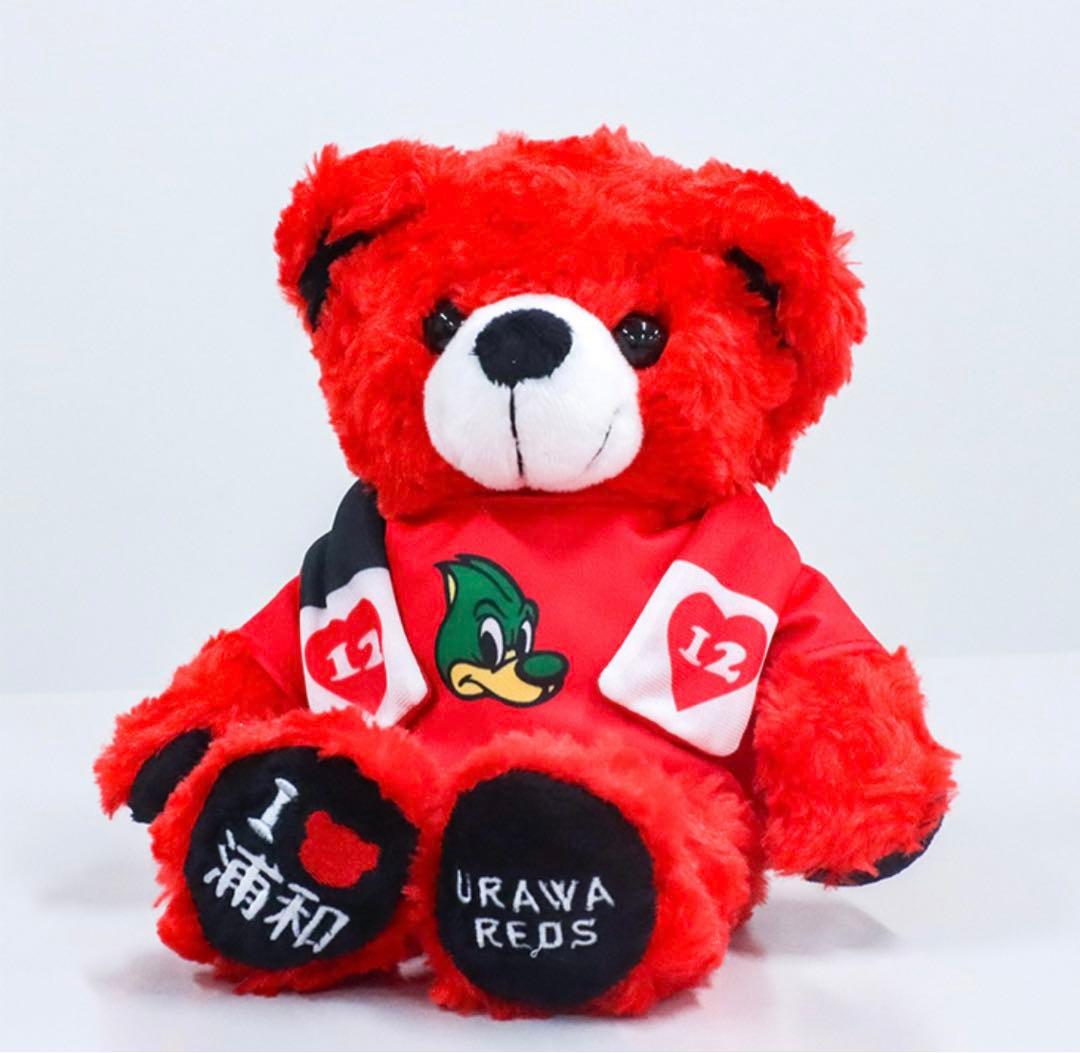 【新品】浦和レッズ✨ぬいぐるみ 赤ベアご当地ベアくま