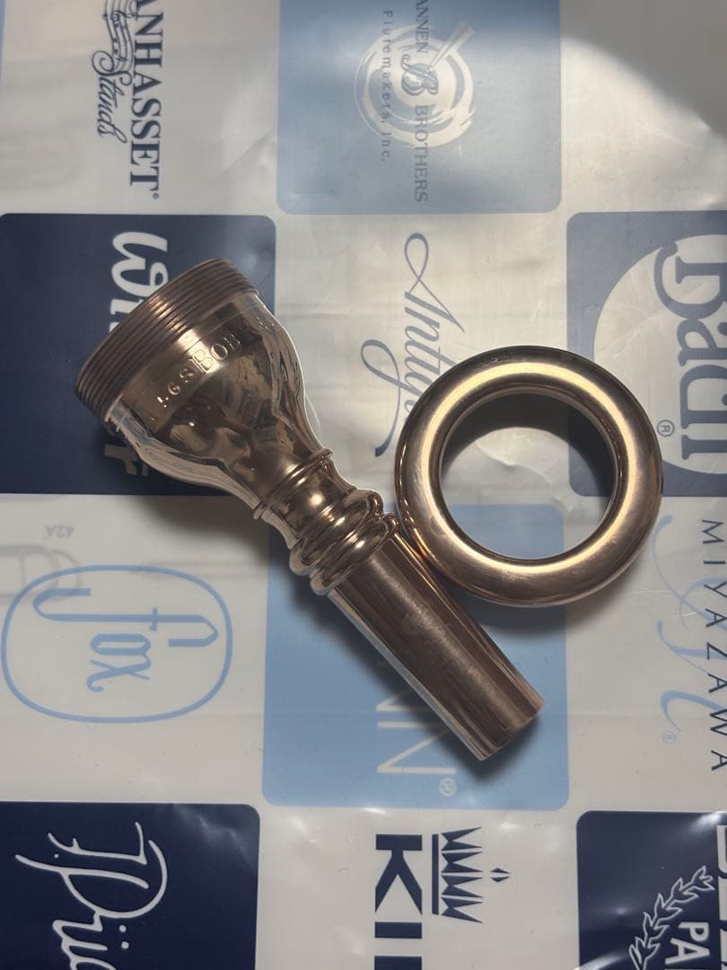 BobReeves Mercury 5GS PGP トロンボーンマウスピース