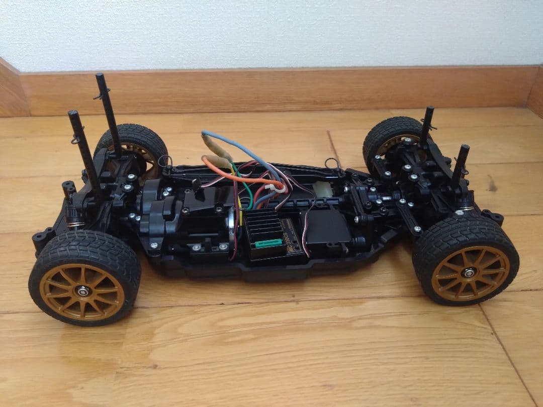 値下げ!　タミヤ　TT02　シャーシ　インプレッサ　WRC　ボディ　メカ　セット