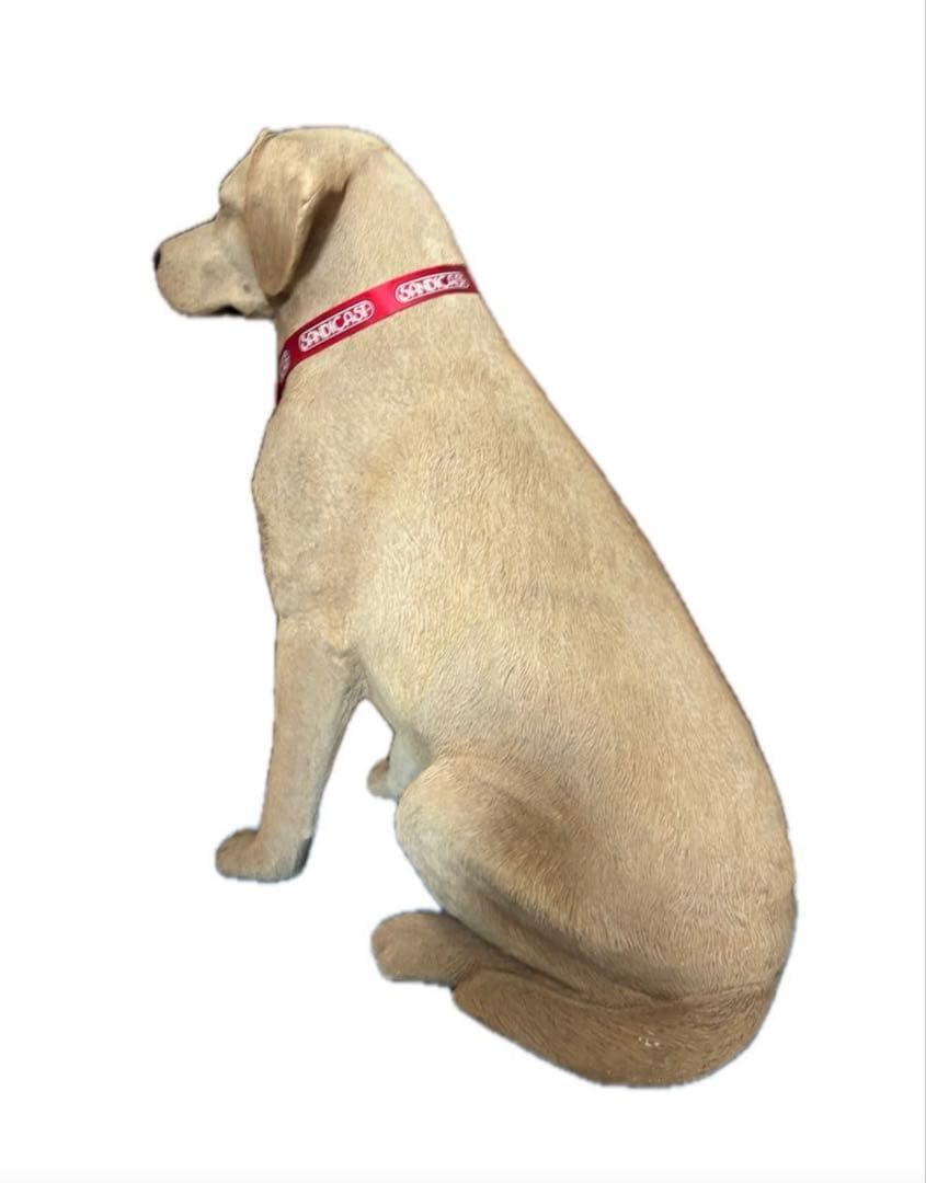 サンディキャスト　ラブラドールレトリバー　犬　置物　オブジェ　リアルドッグ