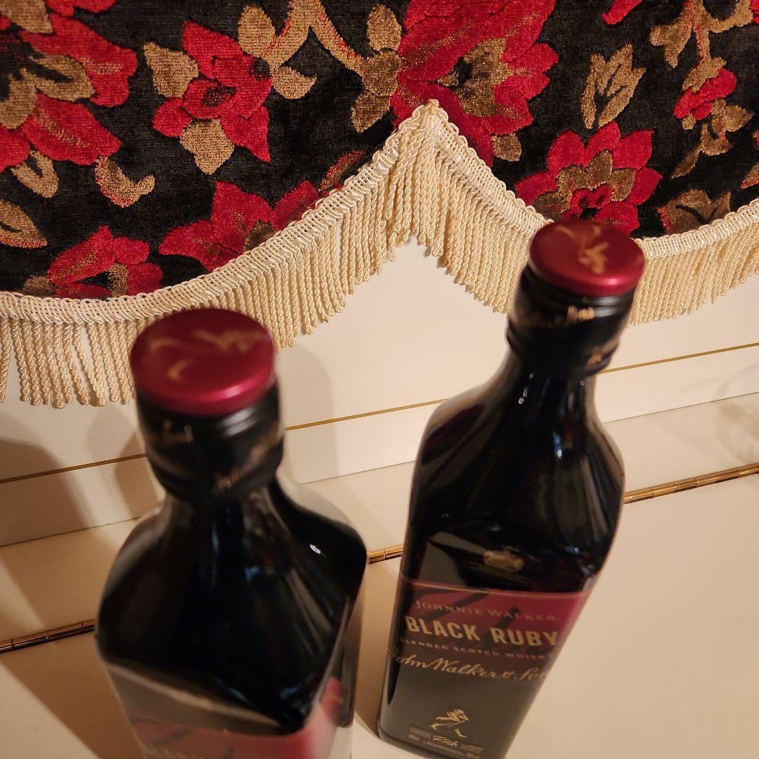 [新](貴重商品) ジョニー・ウォーカー ブラックルビー 2本セット