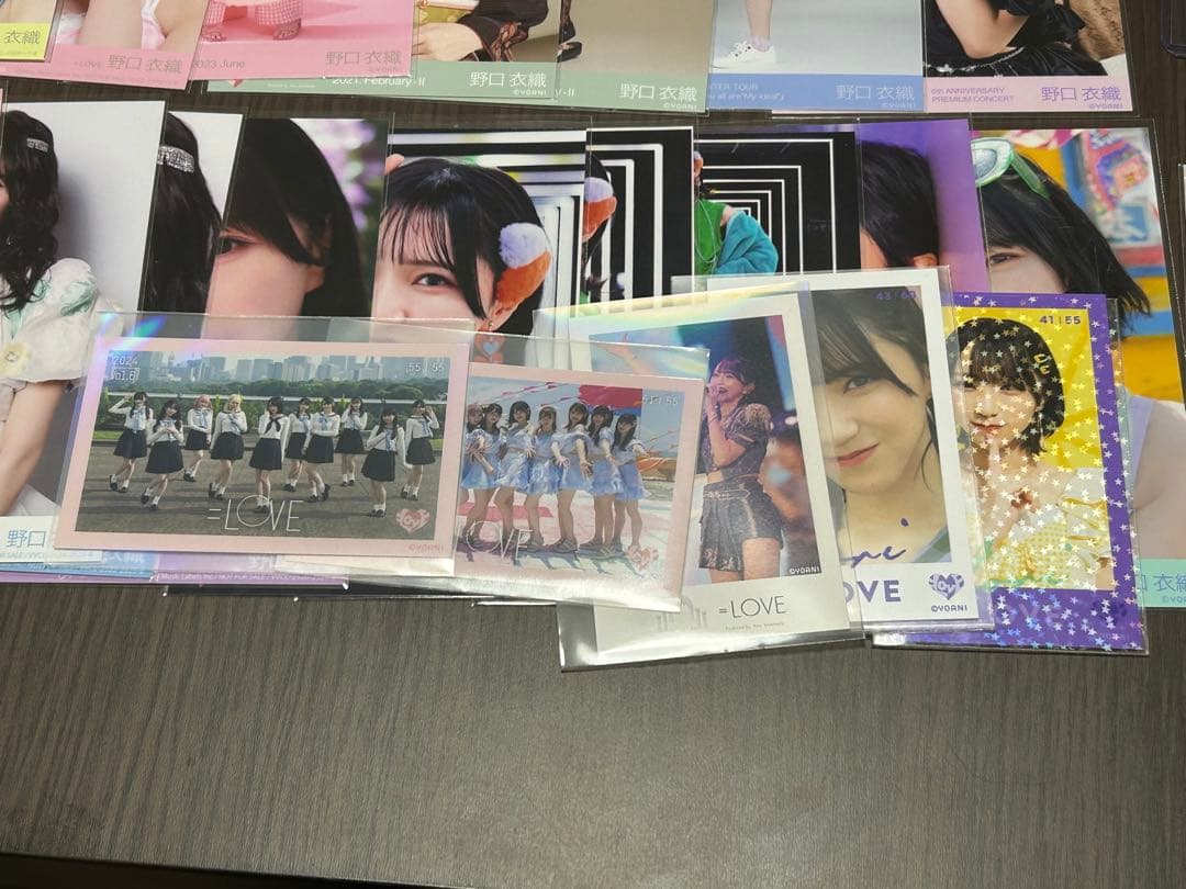 イコラブ　野口衣織　生写真　44枚セット　アクスタ　キーホルダー