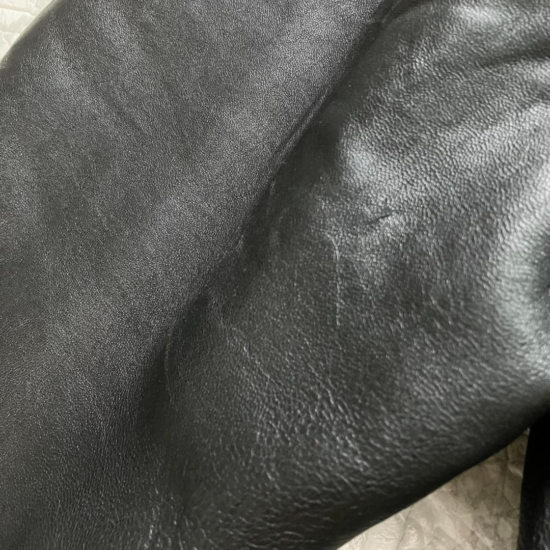 希少品◎バラクータ 90s 羊革 レザージャケット 2XL 黒 ブラック