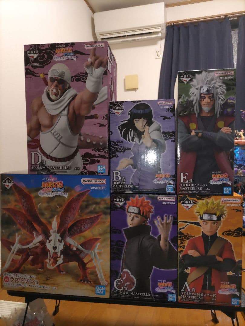 一番くじ　ナルト フィギュアセット 6体