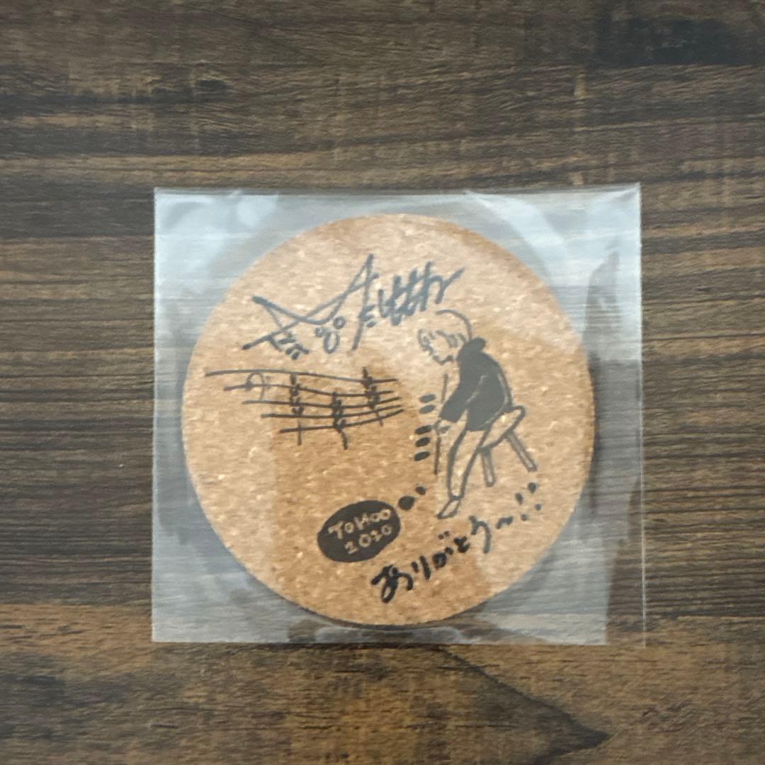 tomoo サイン入りコースター