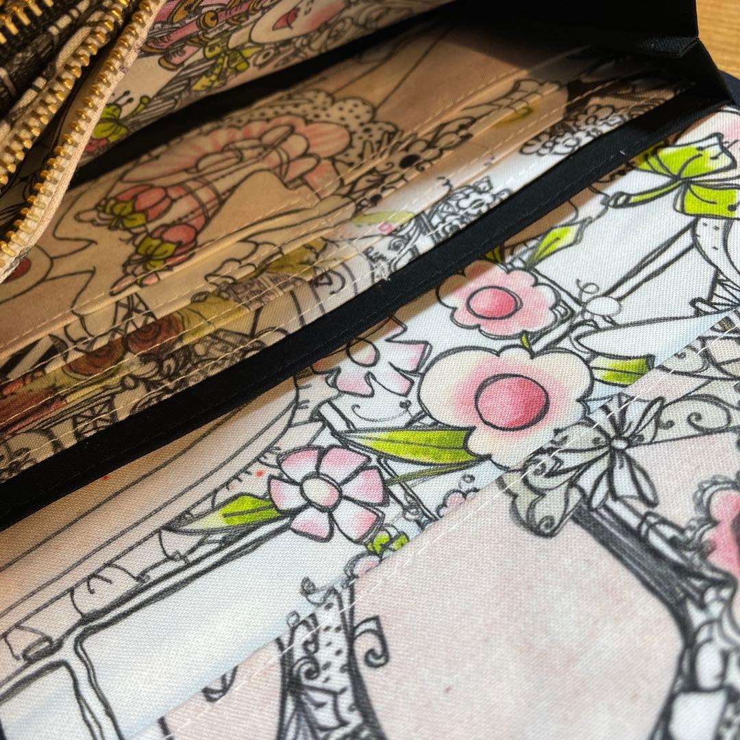 長財布　やりくり財布　ハンドメイド　トートバッグ　巾着袋ハンドメイド