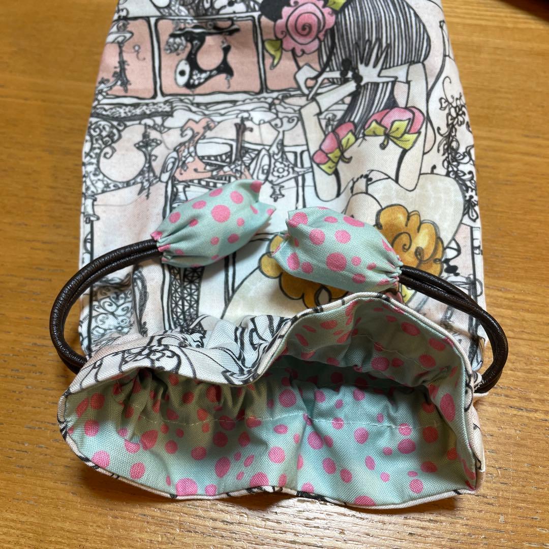 長財布　やりくり財布　ハンドメイド　トートバッグ　巾着袋ハンドメイド