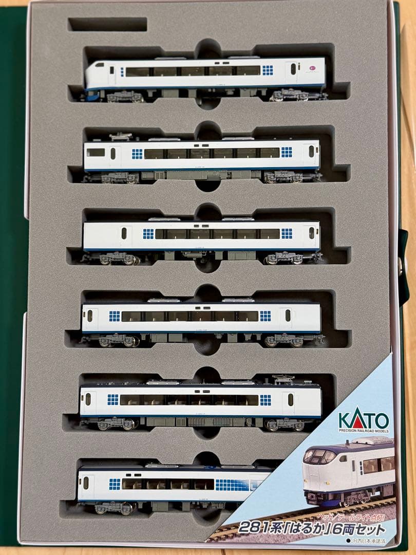 フルLED化完成品KATO10-330 281系「はるか」基本・増結 6両セット