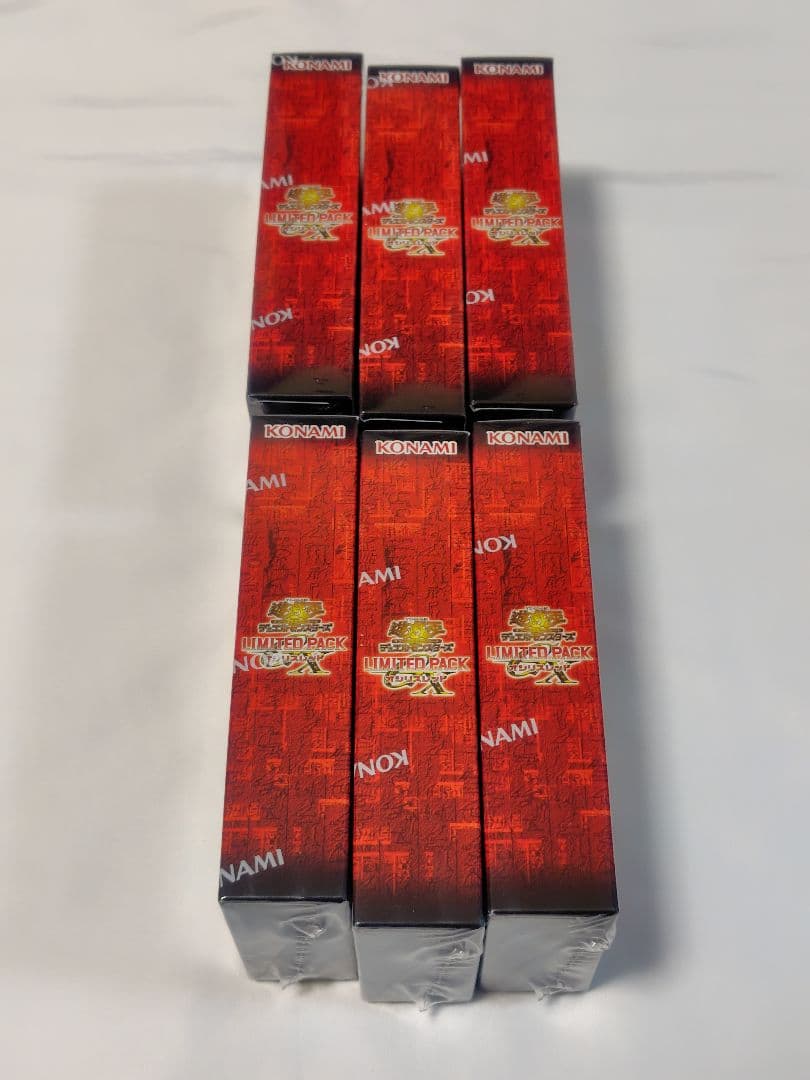 遊戯王　オシリスレッド　リミテッドパック　6箱　新品未開封　メルカリ便