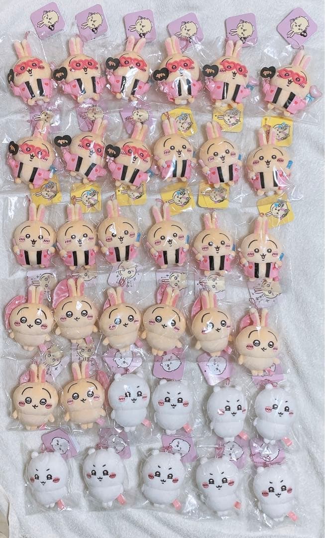 ちいかわ　うさぎ　マスコット　35個セット