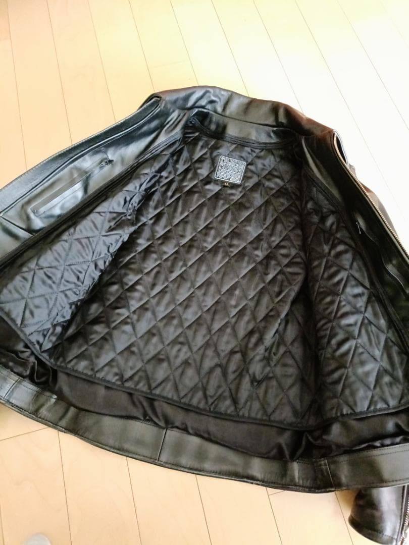 カドヤ　革ジャン　 シングルライダースジャケット