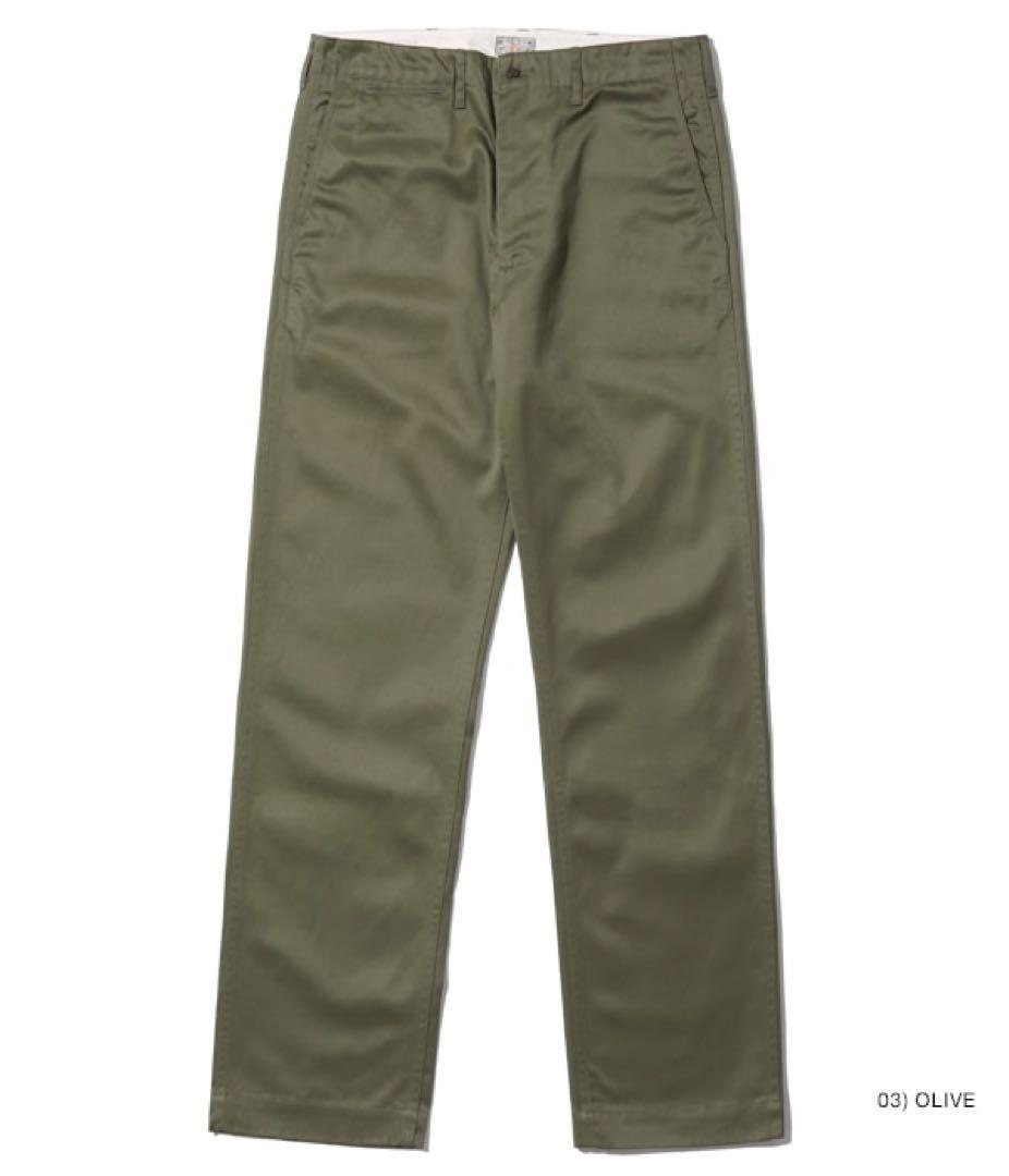 Buzz Rickson's チノパン オリーブ W31L30