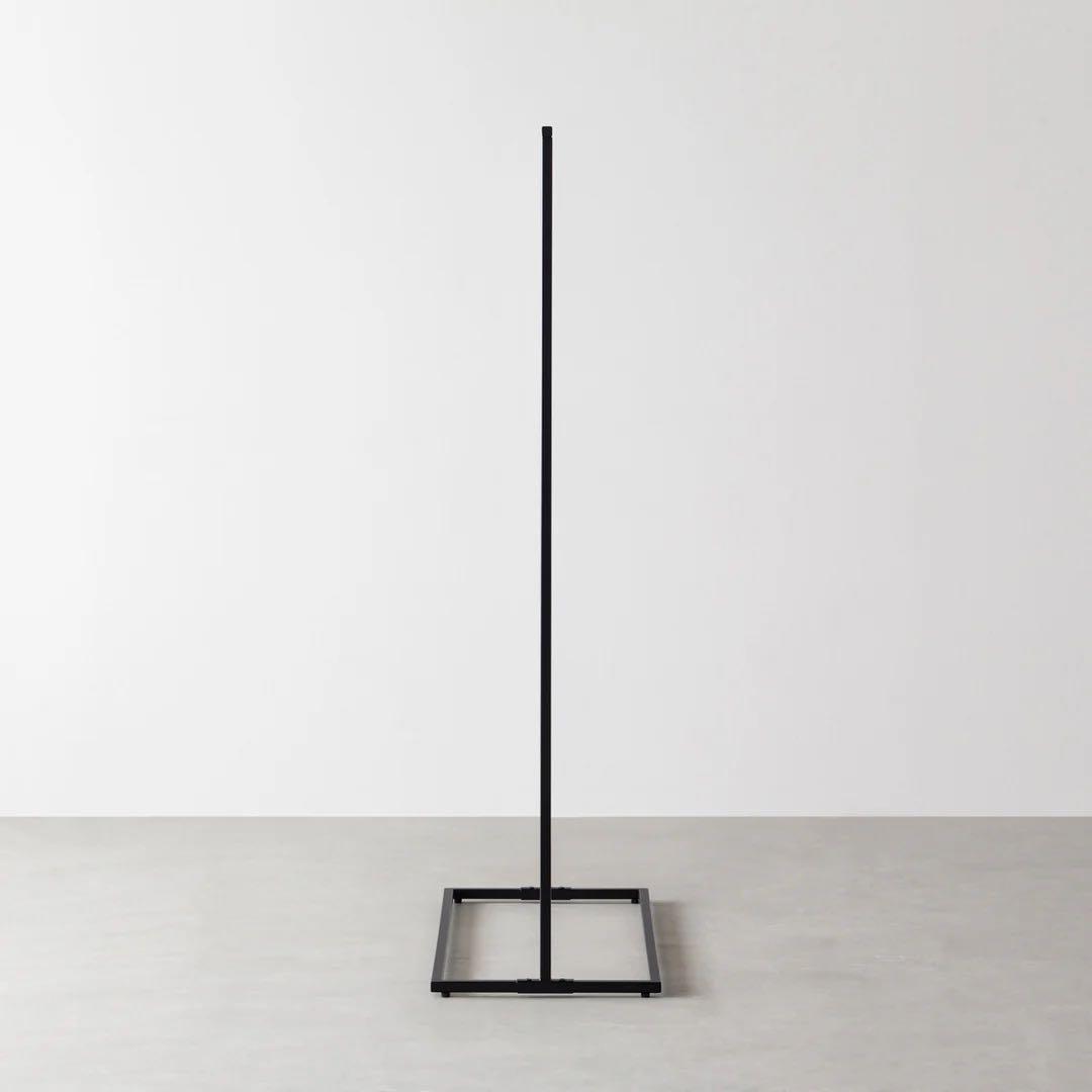 KANADEMONO シンプル アイアン ハンガーラック　W90