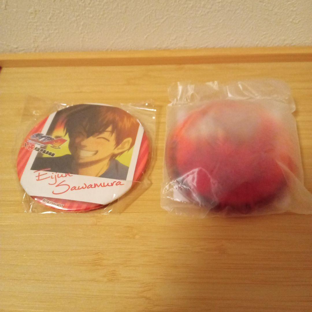 公*o様 ダイヤのA×大江戸温泉物語 缶ミラー＆保冷剤 沢村