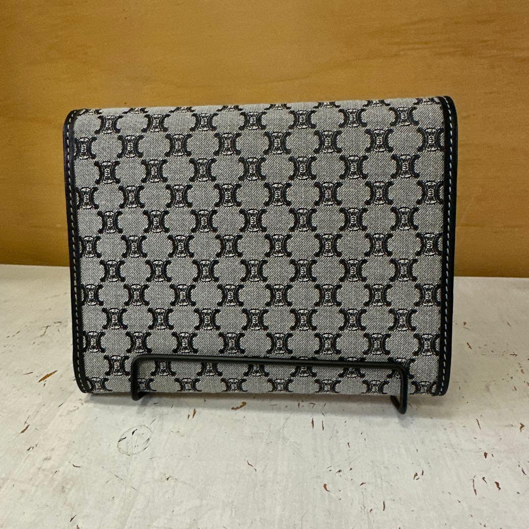 【新品タグ付】カ73 CELINE セリーヌ　三つ折り財布　黒/ブラック