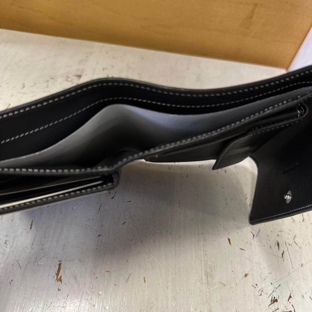 【新品タグ付】カ73 CELINE セリーヌ　三つ折り財布　黒/ブラック