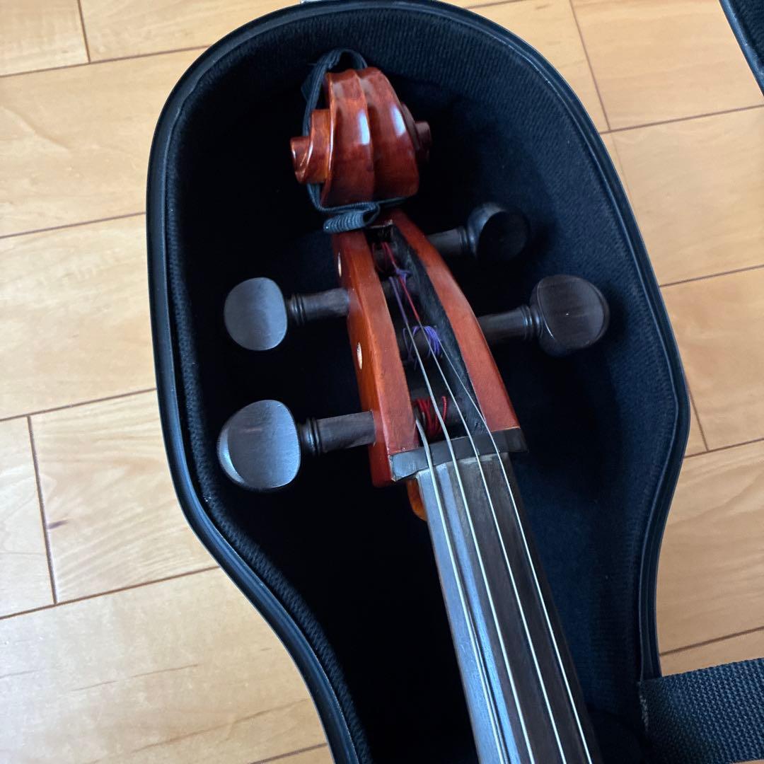 チェロ フルサイズ 4/4 美品 ハードケース付き ヤマハ 弓 黒澤楽器 下倉