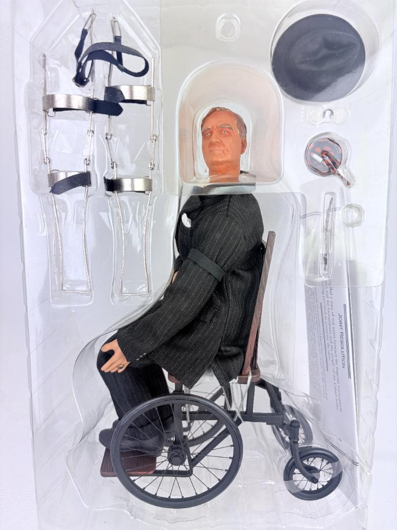 F.Dルーズベルト フィギュア Drastic Plastic WWII 車椅子