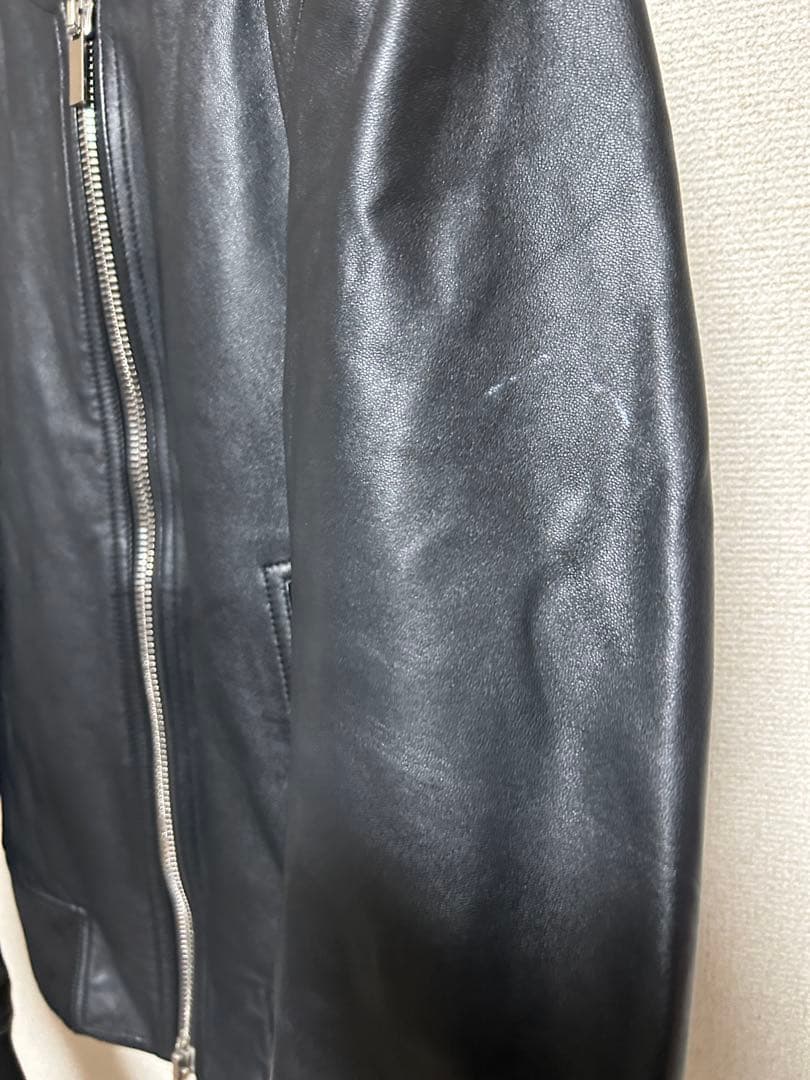 ディオールオム レザージャケット 44