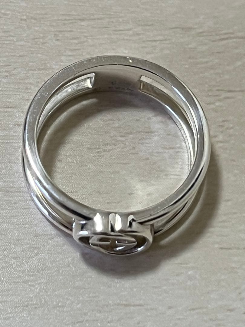 あ*あ様 グッチ　GUCCI 指輪　ダブルリング　8号