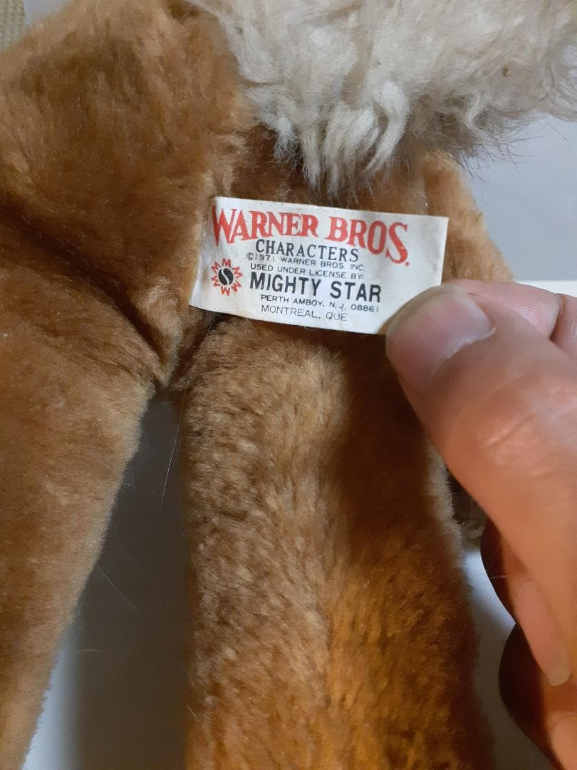 ワーナーコヨーテぬいぐるみヴィンテージ