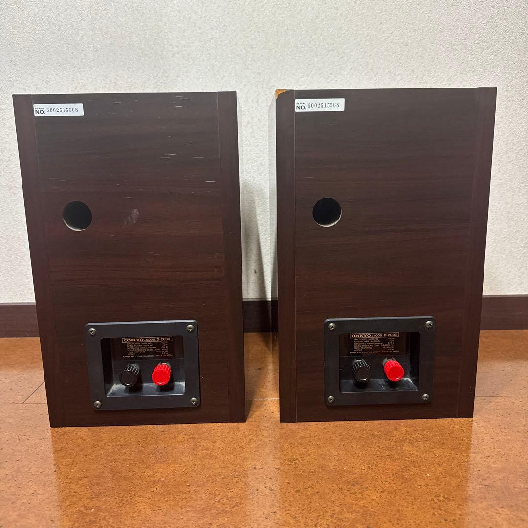 【ジャンク品】ONKYO D-200II スピーカー