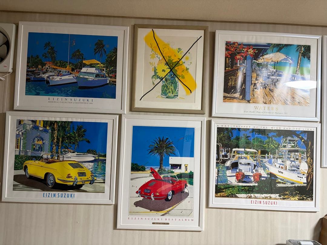 鈴木英人　EIZIN SUZUKI ポスターセット