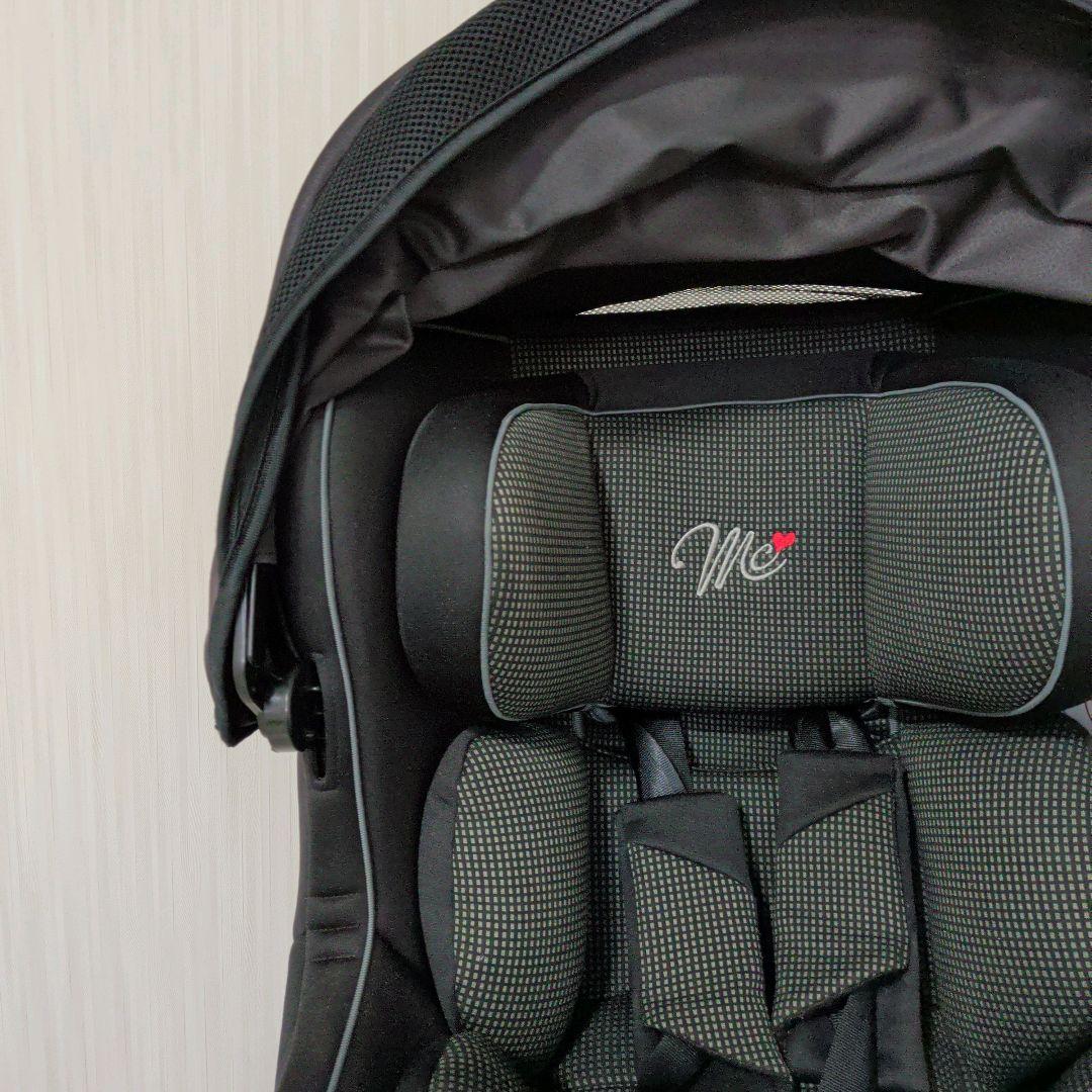 【美品】マムズキャリー　ISOFIX B-900 ターン・レジェFIX グレー