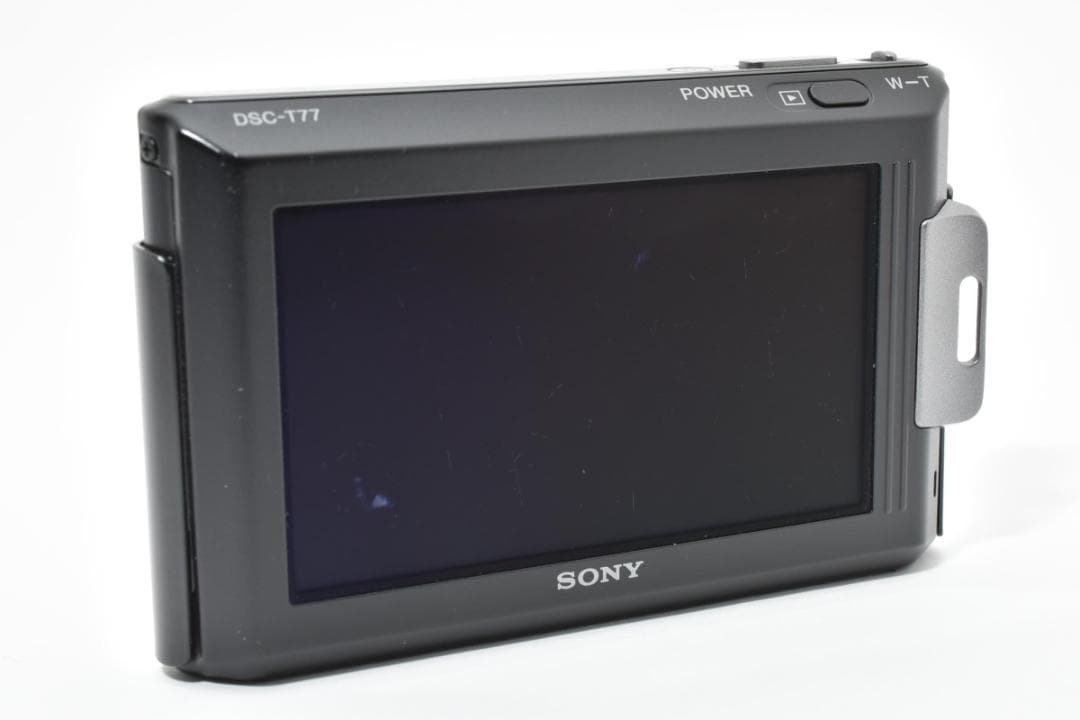 【美品】SONY Cyber-shot DSC-T77 ブラック　動作確認済