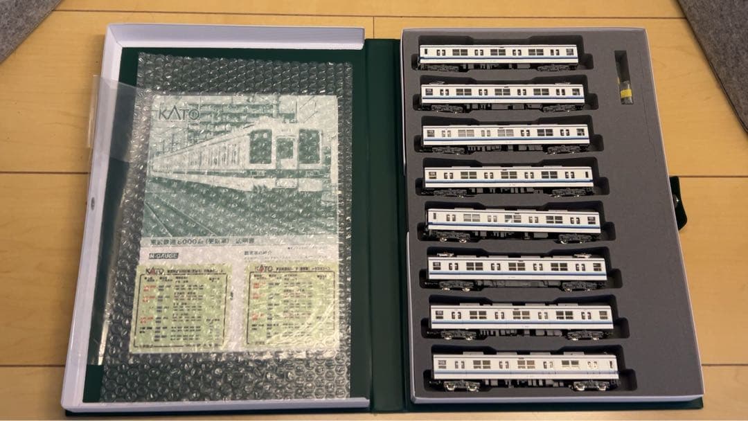 【中古】KATO 東武8000系 ディテールアップ加工済み８両