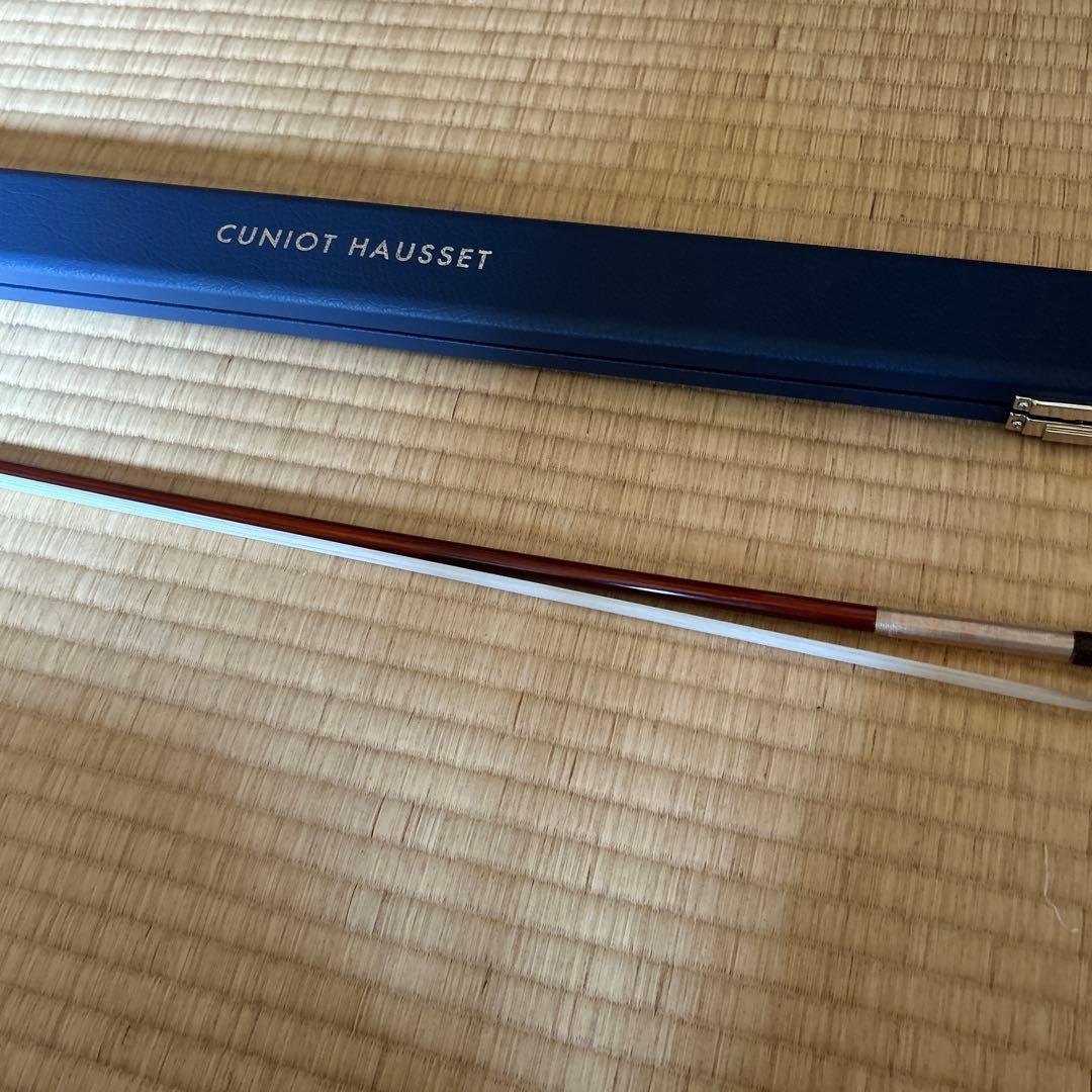 CUNIOT HAUSSET バイオリン弓 PE solo ケース付き