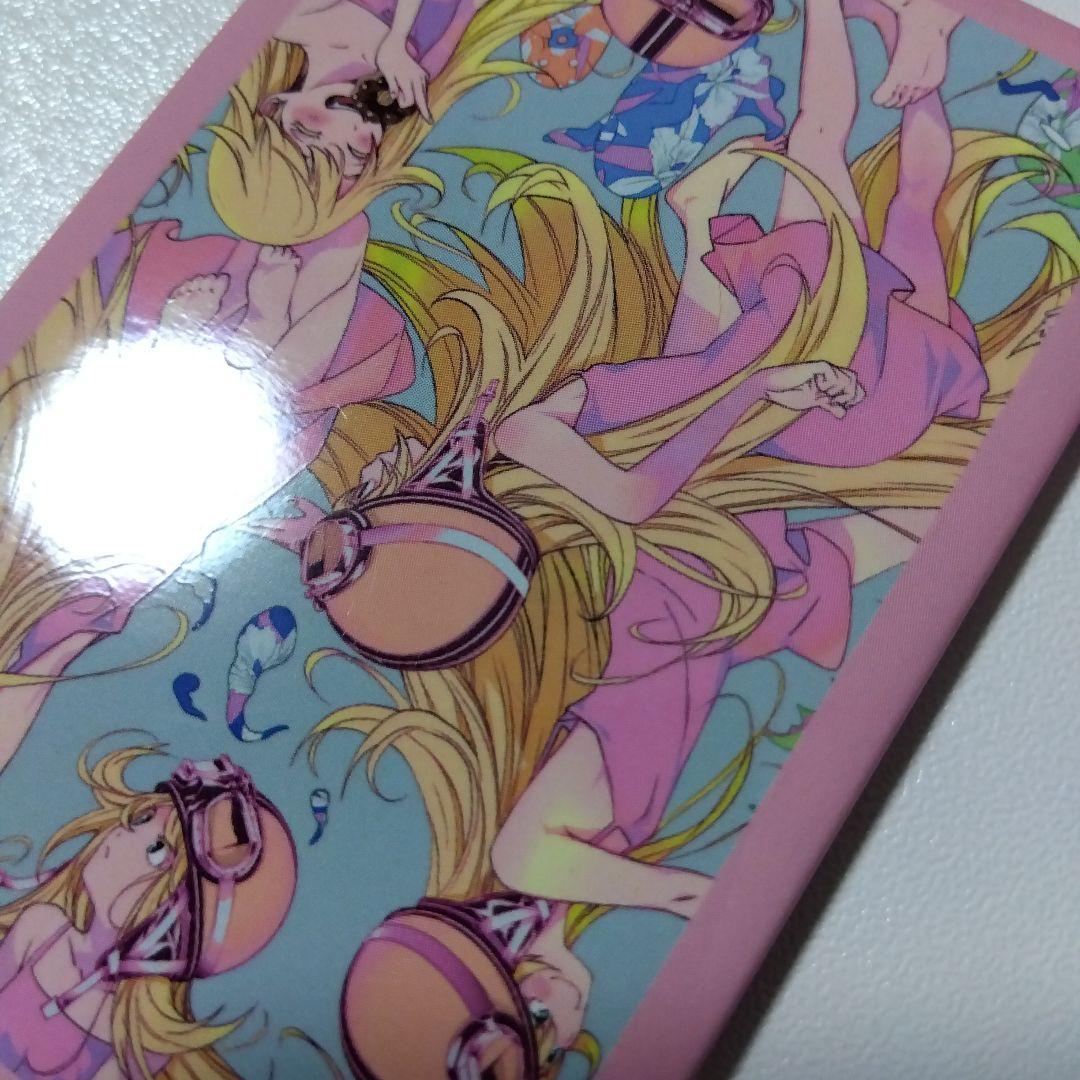 【化物語】忍野忍 アニメイトフェア 特装版 表紙イラスト スクエア缶バッジ