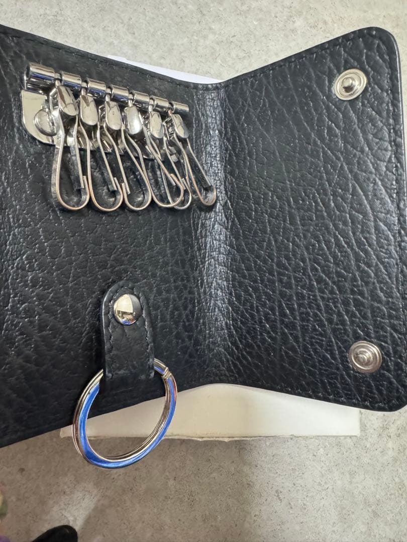 Maison Margiela ブラック キーケース 6連 4ステッチ