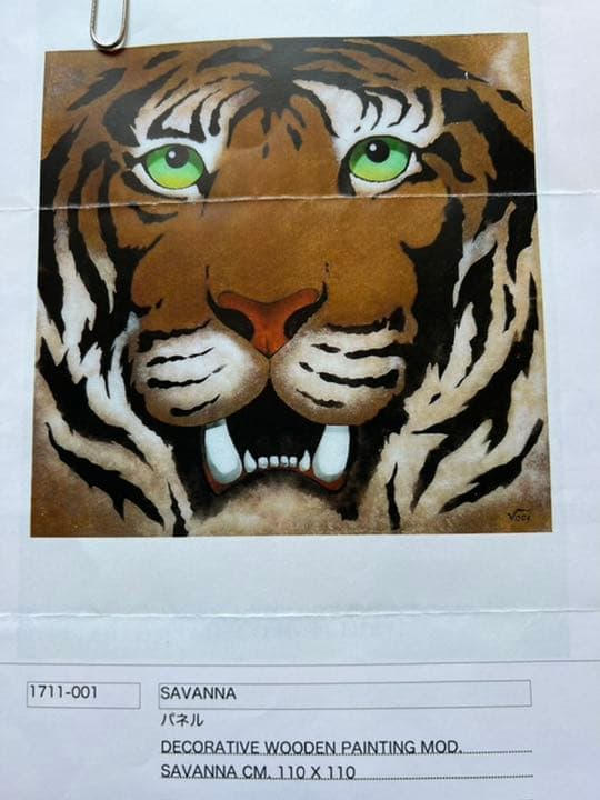 Nicola boci 虎の絵