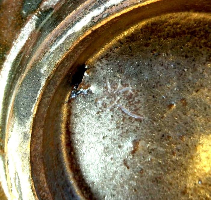 人間国宝 金城次郎 魚紋皿 栞 共箱 美品 壺屋焼 壷屋焼 やちむん 魚3井桁3