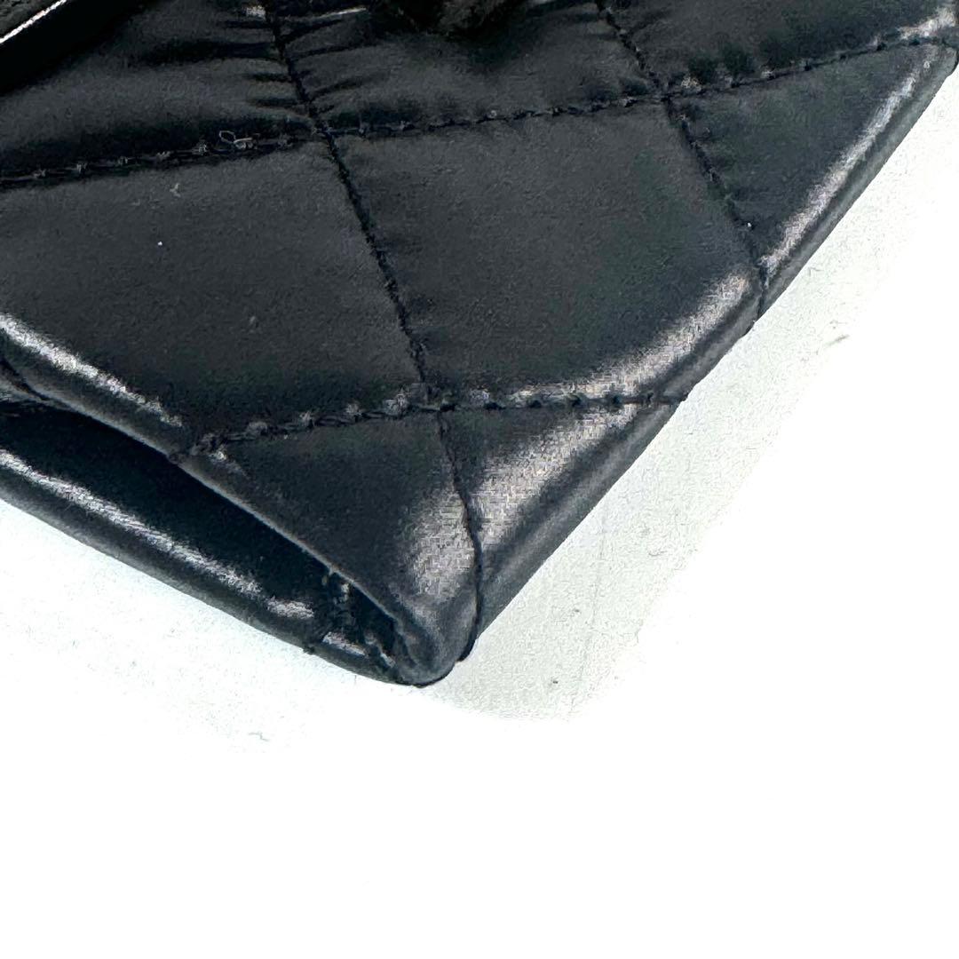 【美品】ドルチェアンドガッバーナ　財布　フラップ　レオパード　ナイロン　ハラコ