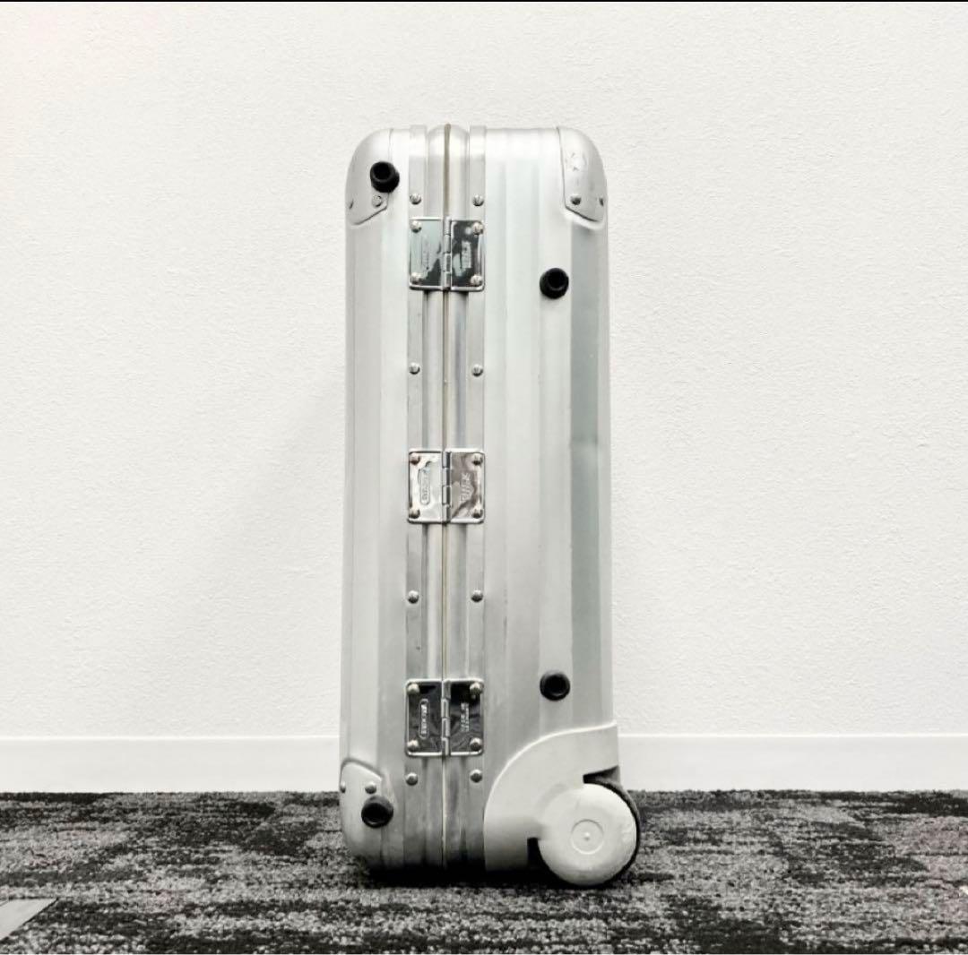 RIMOWA リモワ トパーズ オリジナル 32L アルミキャリー 青ロゴ